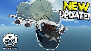 SAVING CRASHING PLANES WITH PARACHUTES  Stormworks Build and Rescue Gameplay  New Update [upl. by Id]