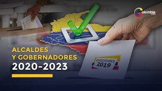 Elecciones Regionales 2019 Estos son los Alcaldes y Gobernadores de Colombia [upl. by Lekym]