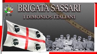 BRIGATA SASSARI storia e battaglie dei quotDIMONIOSquot italiani nella WW1 [upl. by Lewej]