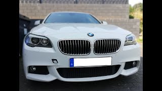 BMW 520 D F10 F11 Motorschaden  Prüfung Turbolader AGR Ansaugmodul Kolben Injektor Motorbrand [upl. by Henryetta]