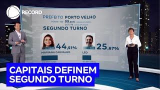 Eleições 2024 segundo turno está definido em diversas capitais brasileiras [upl. by Irrabaj269]