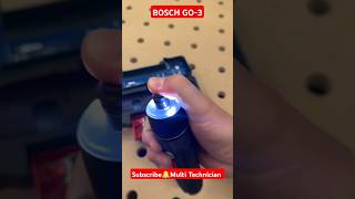 New BOSCH GO3🪛⚙️🔋✅️ firstviewboschtool [upl. by Bauske136]