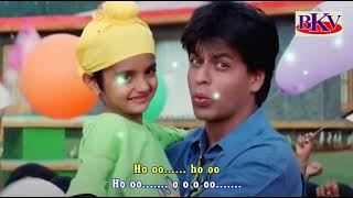 Ladki Badi Anjani Hai  KARAOKE  Kuch Kuch Hota Hai 1998  Shah Rukh Khan amp Kajol [upl. by Radack917]