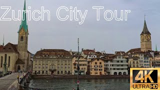 Unveiling Zurich A Walking Tour Through Switzerlands Charming City 4K zurich switzerland4k [upl. by Airuam]