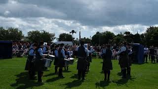 Down Acadamy Pipe Band at the Heart O Down Competition 2024 [upl. by Llerej]