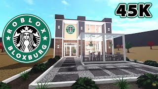 Roblox Bloxburg Starbucks Café quotSpeed build and Tourquot  October 28 2020  Minami Oroi [upl. by Floro201]