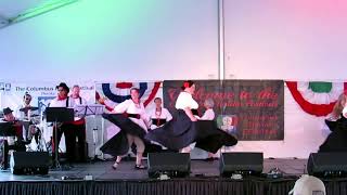 Columbus Italian Festival 2024 Folk Dancers amp Band [upl. by Burg]