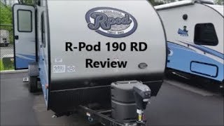 R Pod 190 RD Review A practical lightweight camper [upl. by Sikko]