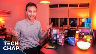 Philips Hue Smart Lights Setup with Alexa amp Google Home  The Tech Chap [upl. by Bajaj]