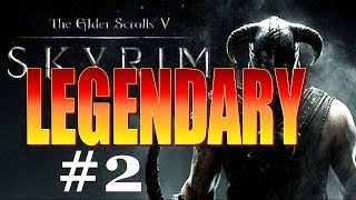 Skyrim Walkthrough Legendary Difficulty  Part 2  Helgen Keep Conclusion [upl. by Johnette]