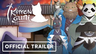 Kittengumi The Sakabato Thief  Official Trailer [upl. by Amoreta]