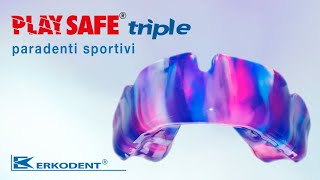 Paradenti sportivi Playsafe triple [upl. by Niltac]