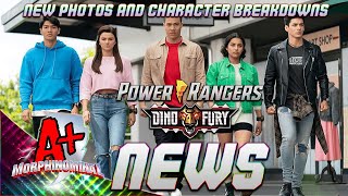 NEW Power Rangers DINO FURY Photos amp Character BREAKDOWNS  A Surprise Return  A Morphinominal [upl. by Guendolen]