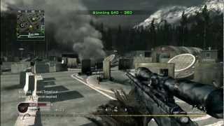 COD4 R700 gameplay [upl. by Colwen366]