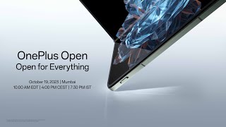 OnePlus Open  Launch Event [upl. by Hamaso]