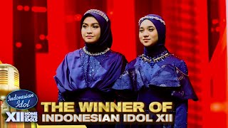 THE WINNER OF INDONESIAN IDOL XII  Result amp Reunion  Indonesian Idol 2023 [upl. by Anselme]