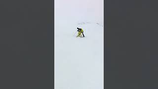 Skier Gets Abused On The Slopes shorts alps hug hugs extremesport ski snowboard wintersport [upl. by Teahan]