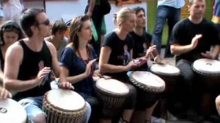 The Rhythm Studio African Djembe Drumming Group [upl. by Aihsia]