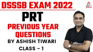 DSSSB PRT Previous Year Question Paper  DSSSB PRT Psychology Previous Paper  DSSSB Vacancy 2023 [upl. by Suzie]