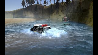 RUTA EXTREMA CON TOYOTA CHASIS  SPINTIRES MUDRUNNER  DANIELX [upl. by Dnomasor777]