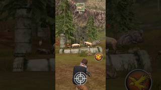 Ibex Fight gaming hunting animal wild animal hunter game animalhuntinggames [upl. by Nyrb]