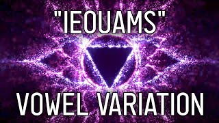 Powerful Variation of the 7 Chakras Meditation MantrasVowels Only [upl. by Artap56]