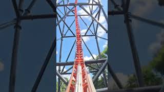 Tigris Front Row POV Do you dare ride this triple launch coaster [upl. by Susannah957]