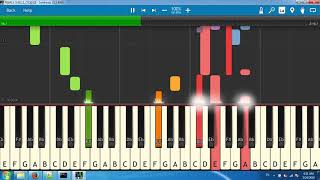 PEARLY SHELLS715010Synthesia piano tutorial [upl. by Ajnin]