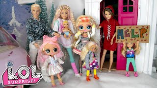 WE NEED A DOCTOR RIGHT NOW  OMG Family Needs a Doctor  Barbie Family Helps Find Doctor [upl. by Mischa]