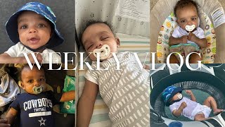 WEEKLY VLOG Mommying  Doctors appointments  Baby’s first pool day [upl. by Melac312]