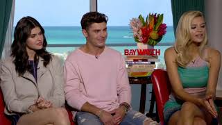 Kelly Rohrbach Zac Efron and Alexandra Daddario Interview [upl. by Nyrahtak]