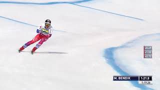 Martin Bendik  NORWAY  KVITFJELL  WC DH 2019 [upl. by Terrag]