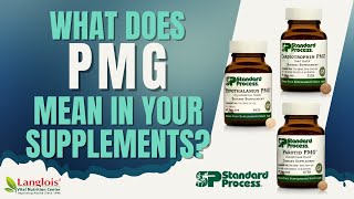 What does PMG mean in your Standard Process supplements [upl. by Ramled]