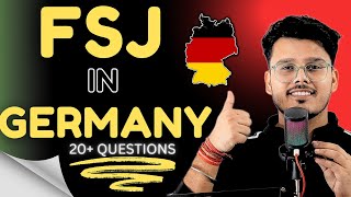 Top 20 Questions Related FSJ In Germany🇩🇪 FSJ Doubts  What Is FSJ  FSJ in Germany bfd fsj 🇩🇪 [upl. by Aerb187]