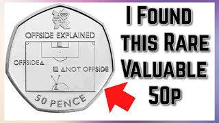 I Finally Found One Rare 50p Coin Hunting [upl. by Ahron]