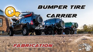 Tire Carrier amp Bumper Build Xterra [upl. by Jobi]