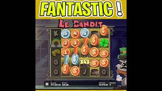 LE BANDIT SLOT 🔥€25 BET 🤑 FANTASTIC WIN shorts [upl. by Nylirahs]