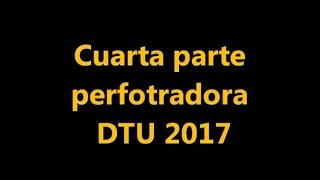 Fabricación máquina perforadora para pozos profundos y punteras dtu2017 part4 [upl. by Lakim]