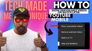 Show unavailable videos on YouTube watch later  unavailable videos are hidden [upl. by Gussie]