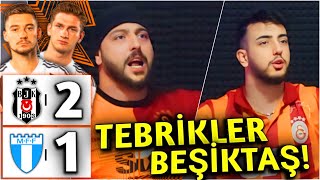 GALATASARAYLILAR BEŞİKTAŞ MAÇINI İZLERSE BEŞİKTAŞ 21 MALMÖ [upl. by Siderf]