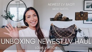 NEW LV HAUL UNBOXING  2021  Boulogne Bag amp more [upl. by Eelyram926]