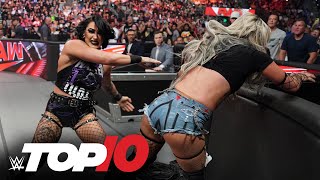 Top 10 Monday Night Raw moments WWE Top 10 July 24 2023 [upl. by Tsyhtema]