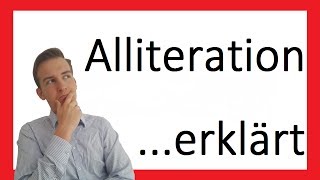 Die Alliteration  Ein Stilmittel erklärt I [upl. by Onin]