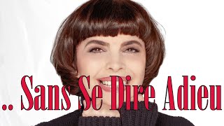 Mireille Mathieu  On Ne Vit Pas Sans Se Dire Adieu OnScreen Lyrics [upl. by Kain]