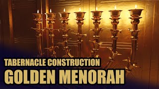 Golden Menorah 3D Animation [upl. by Nifares]