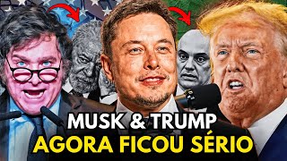 Trump tem vitória Brutal com Elon Musk ao seu lado e faz Promessa que deixa esquerda em Pânico [upl. by Eiggem]