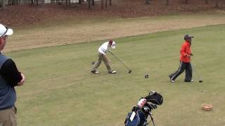 Golf Instructor says swing is Flawless Nick Dunlap 1st Hole 180 Tee to Green [upl. by Steve]