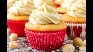 Macadamia Cupcakes [upl. by Eehtomit]