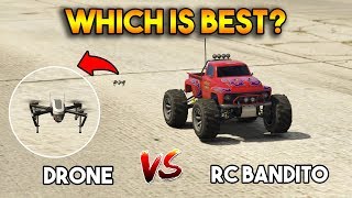 GTA 5 ONLINE  RC BANDITO VS DRONE WHICH IS BEST [upl. by Thelma]