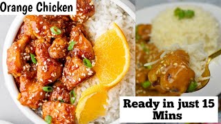 Orange Chicken RecipeOrange Chicken Panda ExpressOrange Chicken SauceOrange Chicken amp Rice [upl. by Calv]